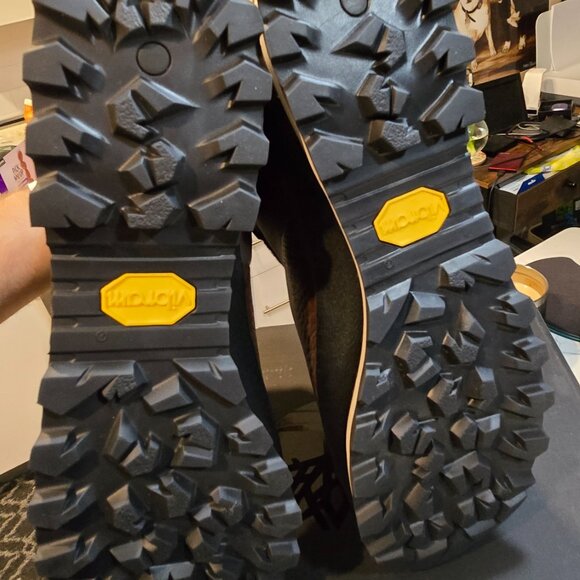 TIMBERLAND Euro Hiker Dark Brown / Black Mid GORE-TEX Waterproof Boot MENS 12 - Picture 11 of 15